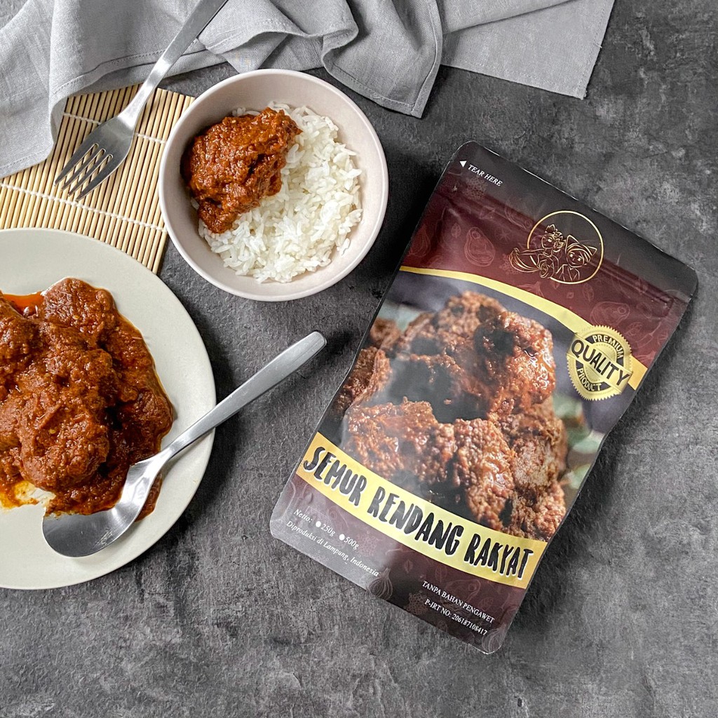 Jual Semur Rendang Daging Basah 250 Gr | Shopee Indonesia
