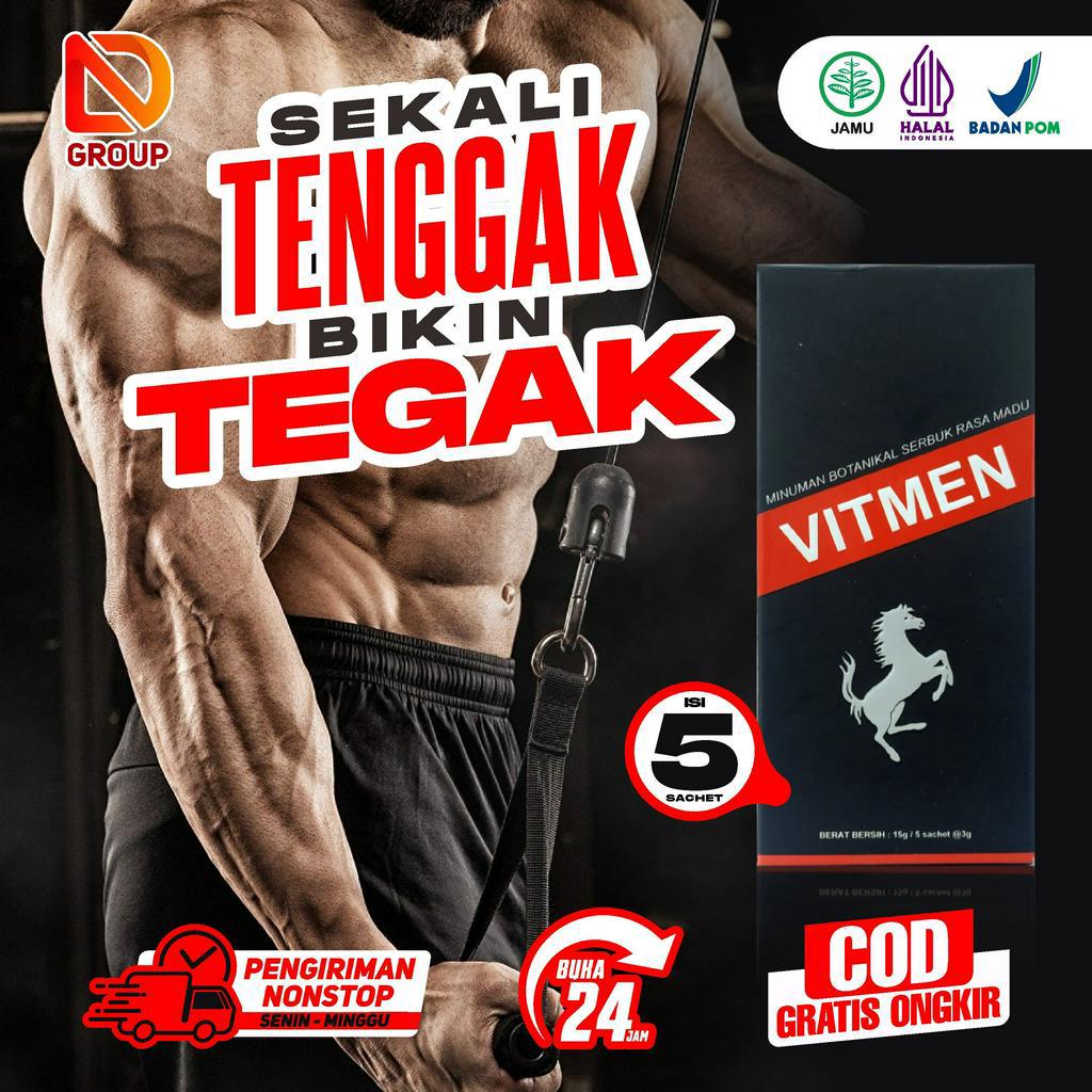 Jual Vitmen Asli Original Isi 5 Obat Kuat Obat Kuat Pria Tahan Lama