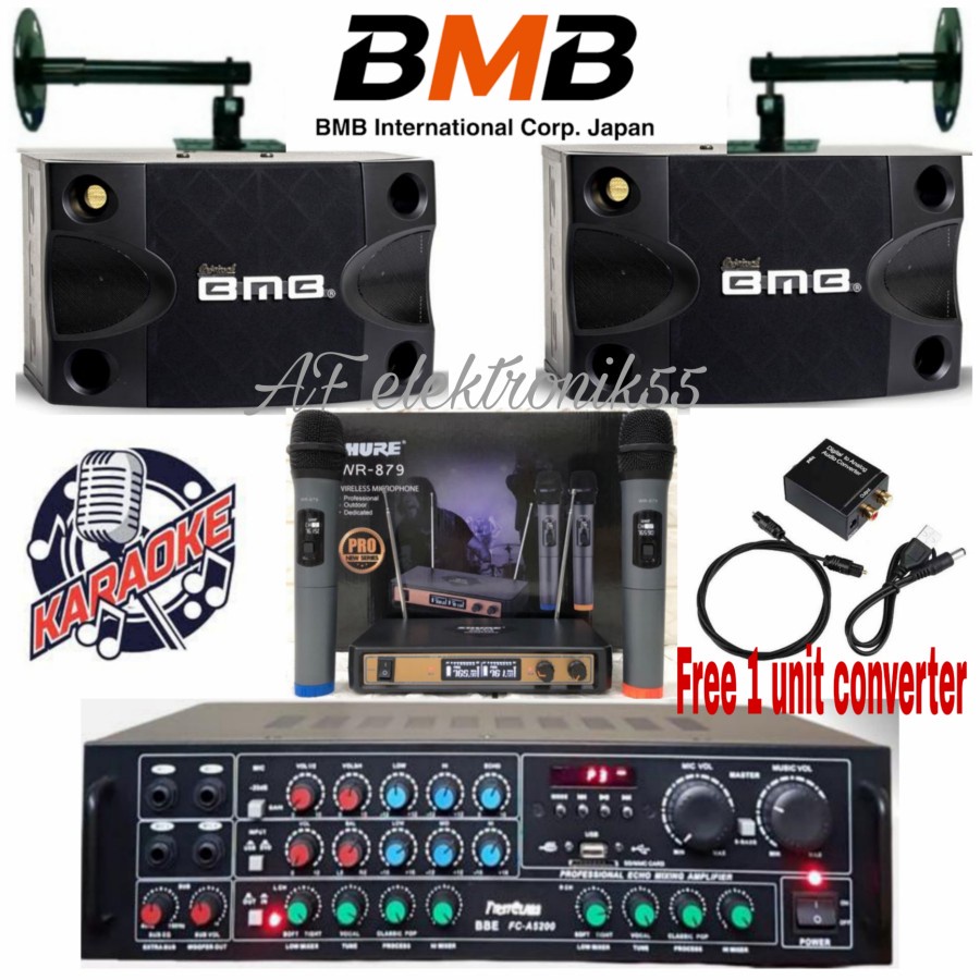 Jual Paket Sound System Karaoke Bmb Speaker 8 Inch Harga Spesial