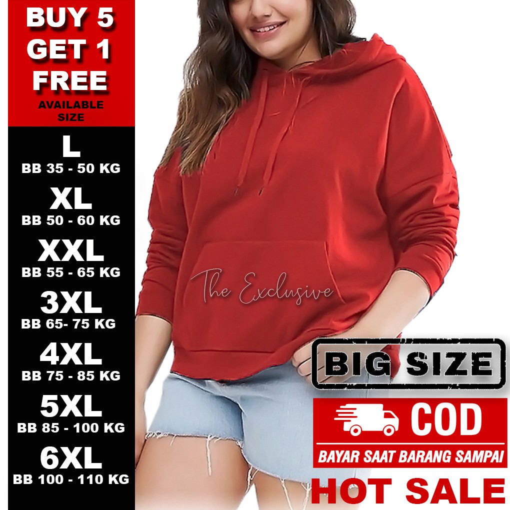Jual hoodie big size hot sale