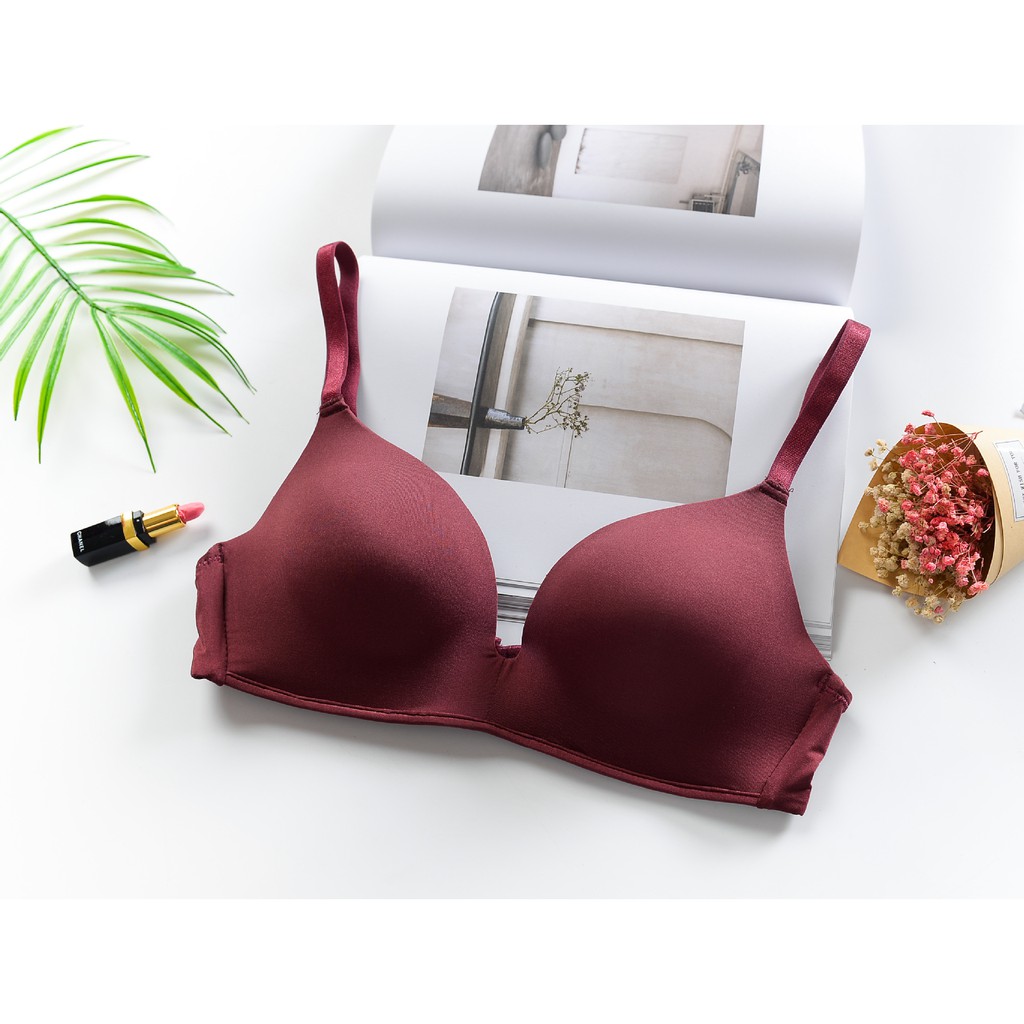 Jual Feminin Bh Tanpa Kawat Pakaian Dalam Bra Wanita Quality Shopee Indonesia