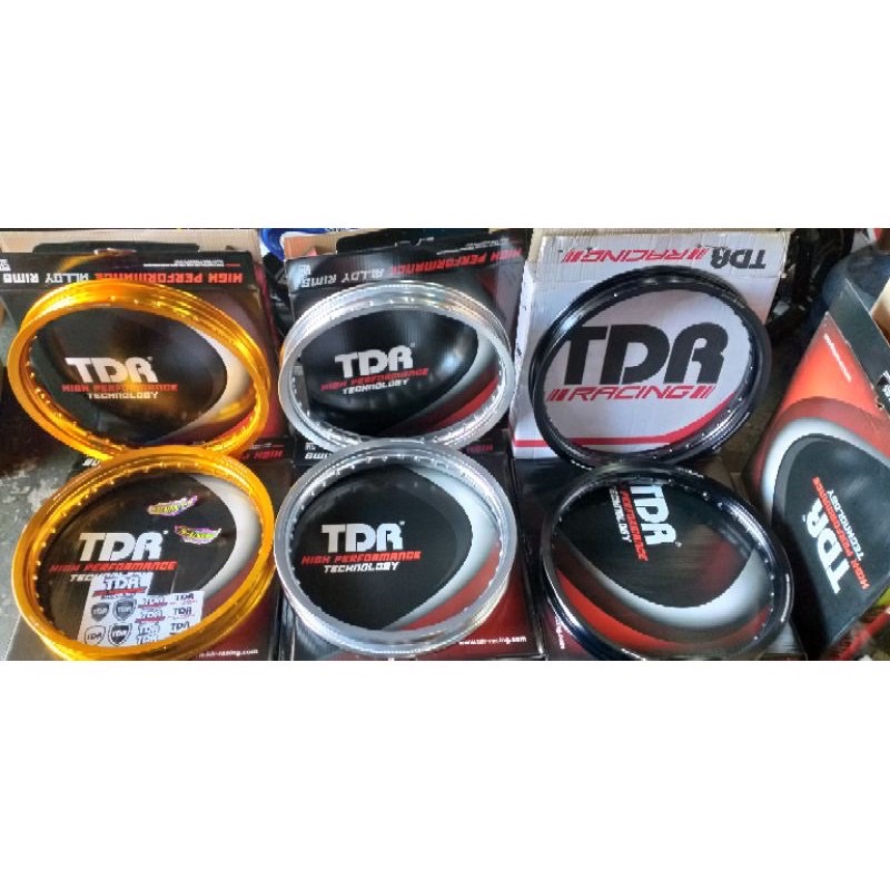 Jual Velg TDR SEPASANG depan belakang 185/215x17 | Shopee Indonesia
