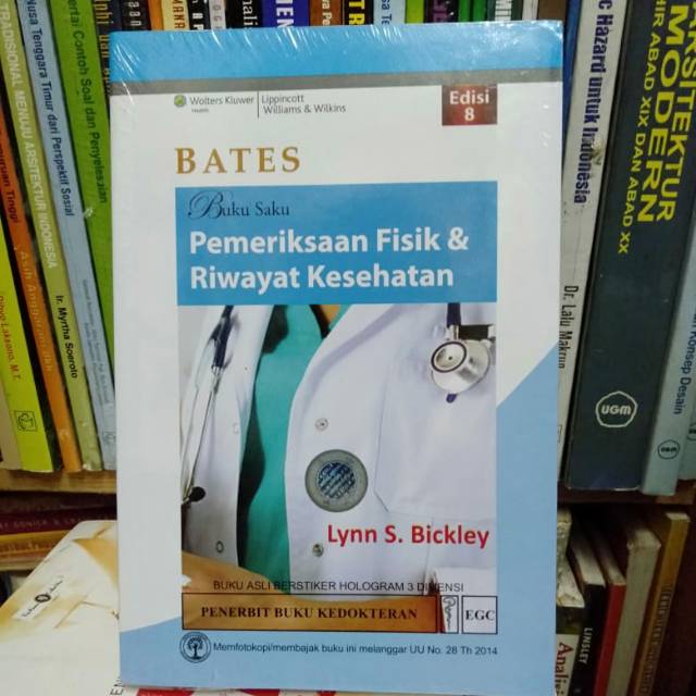 Jual Buku Bates Buku Saku Pemeriksaan Fisik & Riwayat Kesehatan ...