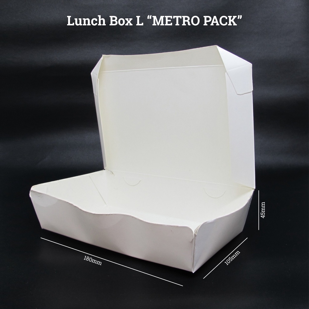 Jual LUNCH BOX L ( METROPACK ) | Shopee Indonesia