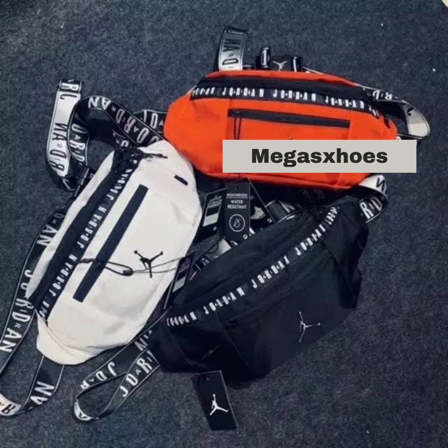 Tas Pinggang Air Jordan Mini Font Waistbag Original Champion
