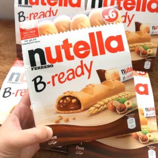 Jual Nutella Bready / Nutella B Ready / Biskuit Nutella / Nutella ...