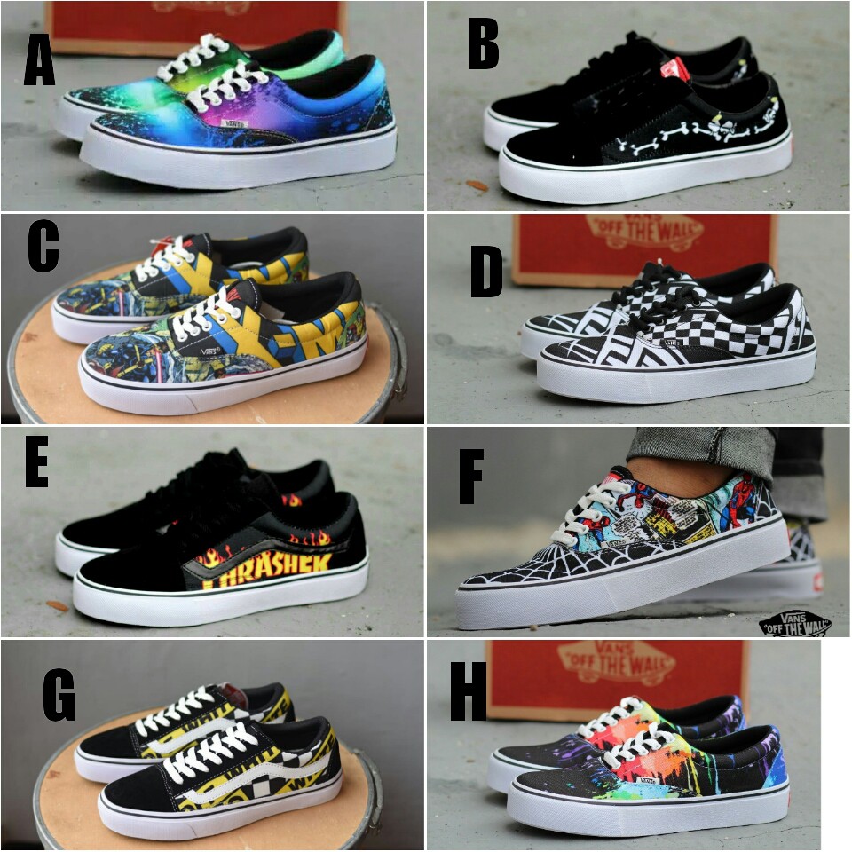 Sepatu vans outlet galaxy