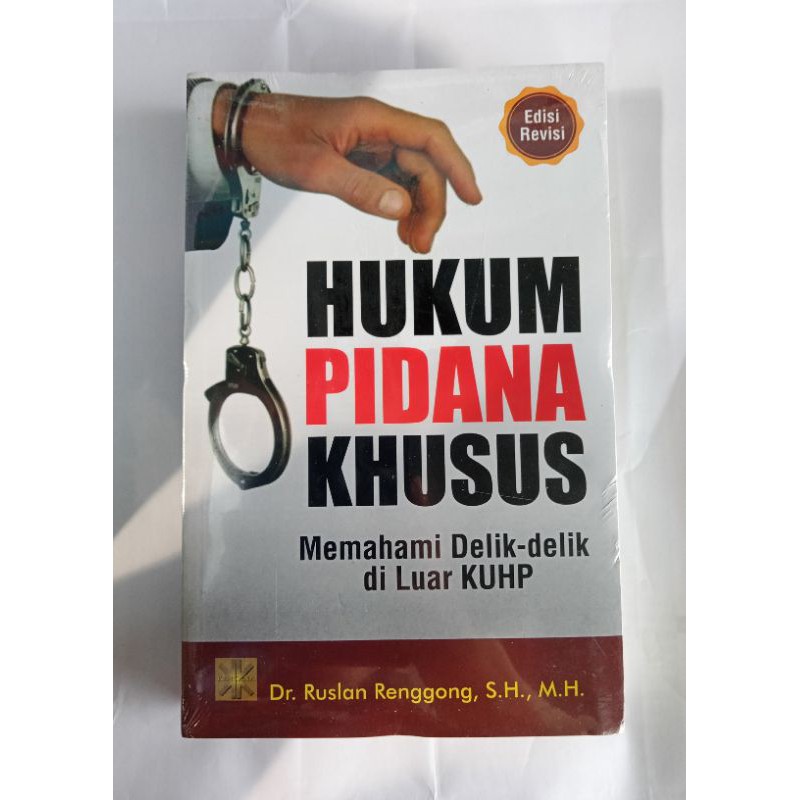 Jual HUKUM PIDANA KHUSUS (Memahami Delik-Delik Di Luar KUHP) | Shopee ...