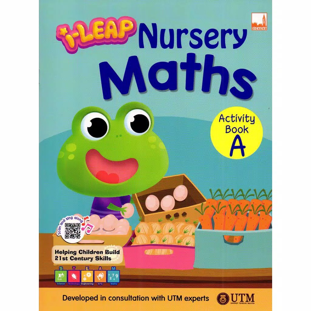 Jual UTM Coursebook Workbook Nursury Math by I leap (4buku) | Shopee ...