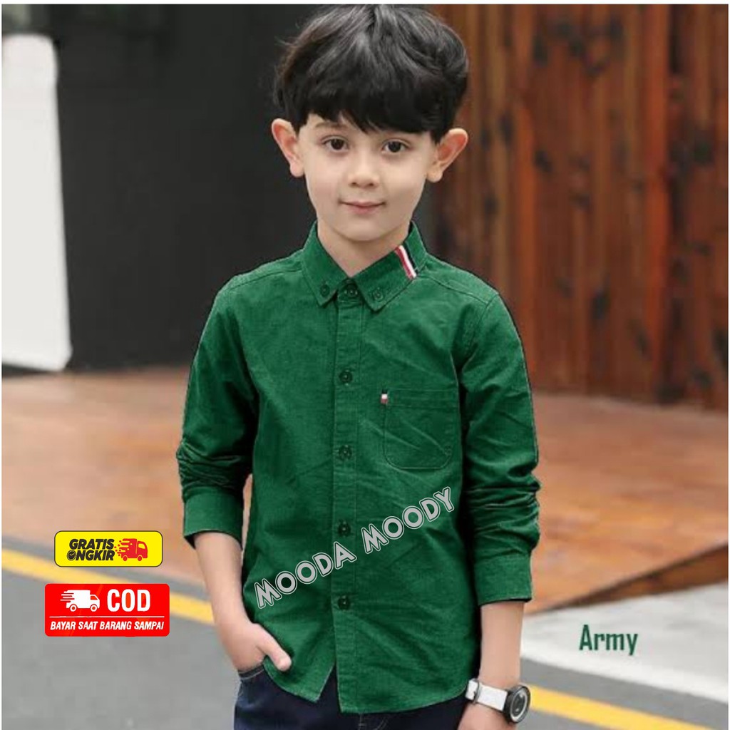 Nevada Para 3D Pocket Kemeja Anak Laki-laki main image 1