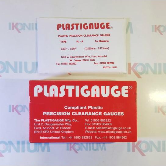 Jual PlastiGauge Merah 0.025 - 0.175mm Plastic Gauge