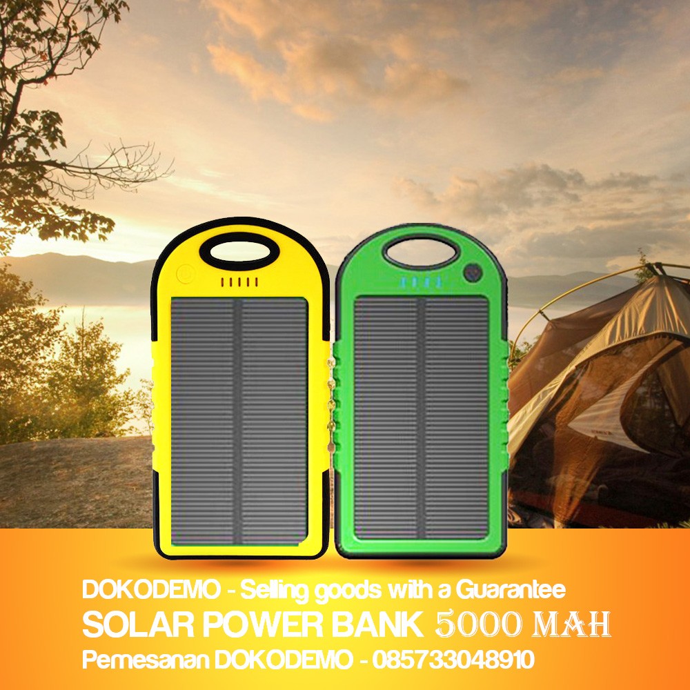 Jual Power Bank Solar Terbaik & Terlengkap Jakarta Surabaya Medan ...