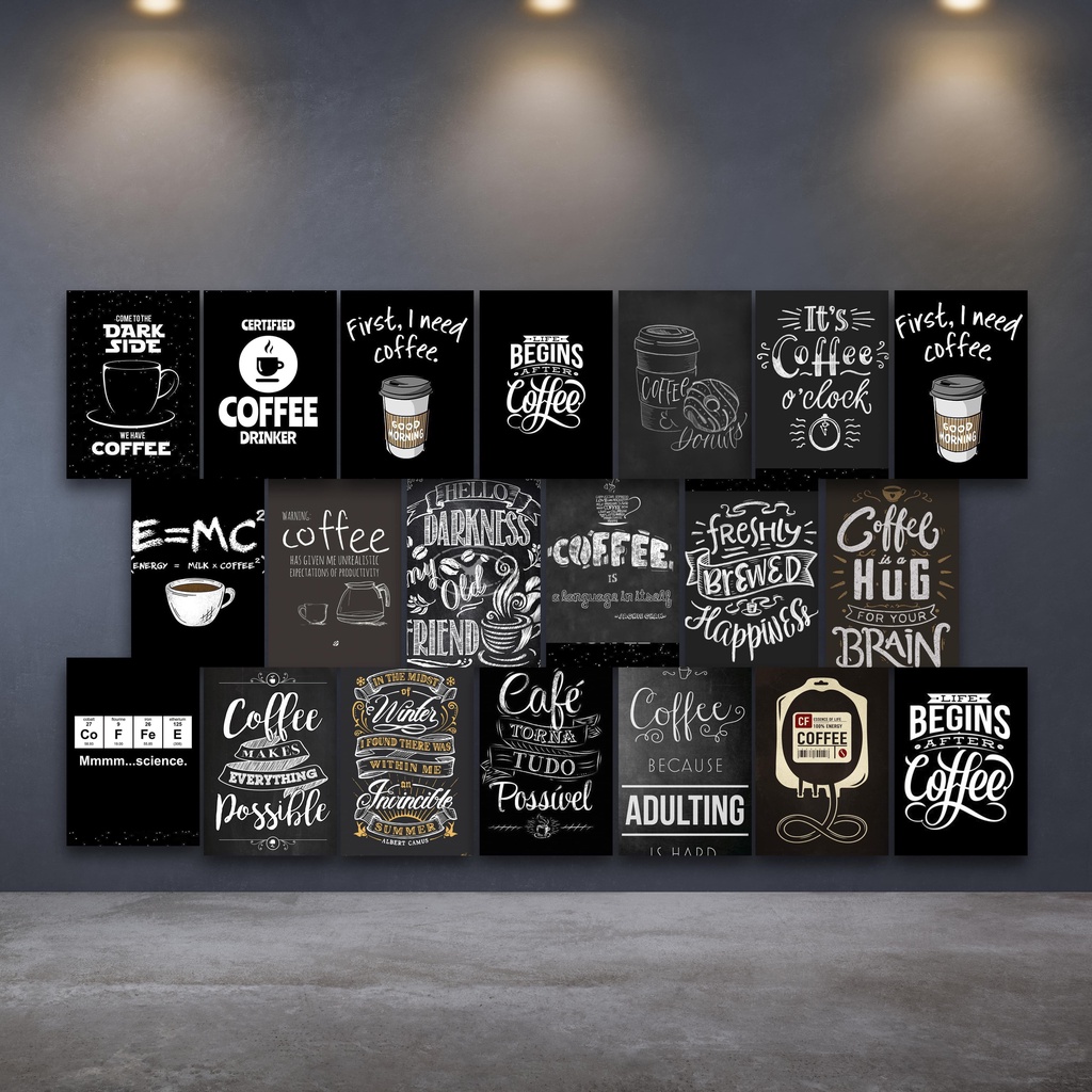 Jual 32pcs Poster Cafe Aesthetic Vintage Ukuran A6 A5 A4 Aesthetic Wall Collage Wall Art Wall