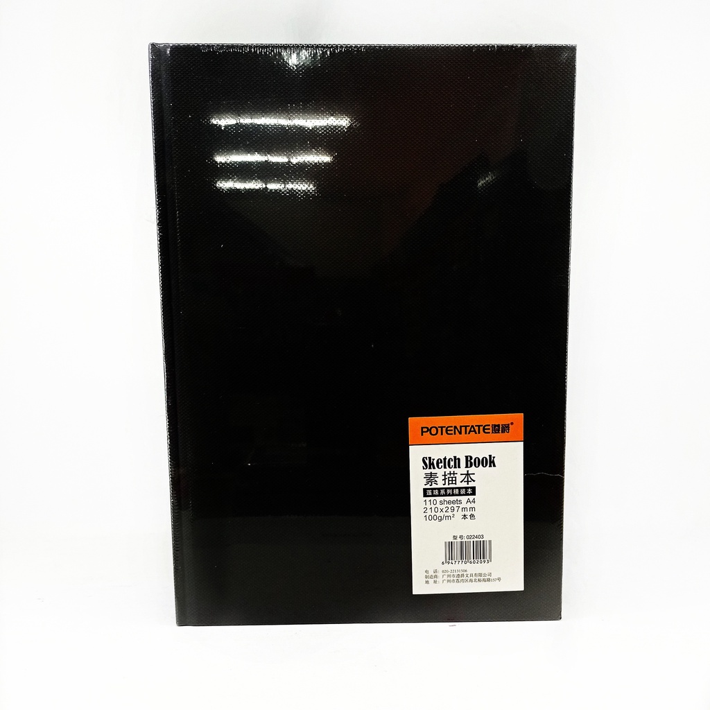 Jual POTENTATE A4 Sketchbook 110 Sheets 100gsm Kertas Buku Gambar