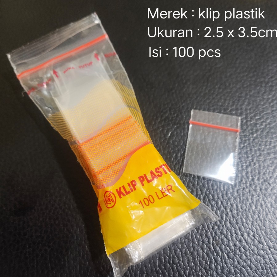 Jual Kantong Plastik Klip Kp Size X Cm Mini Bening Isi