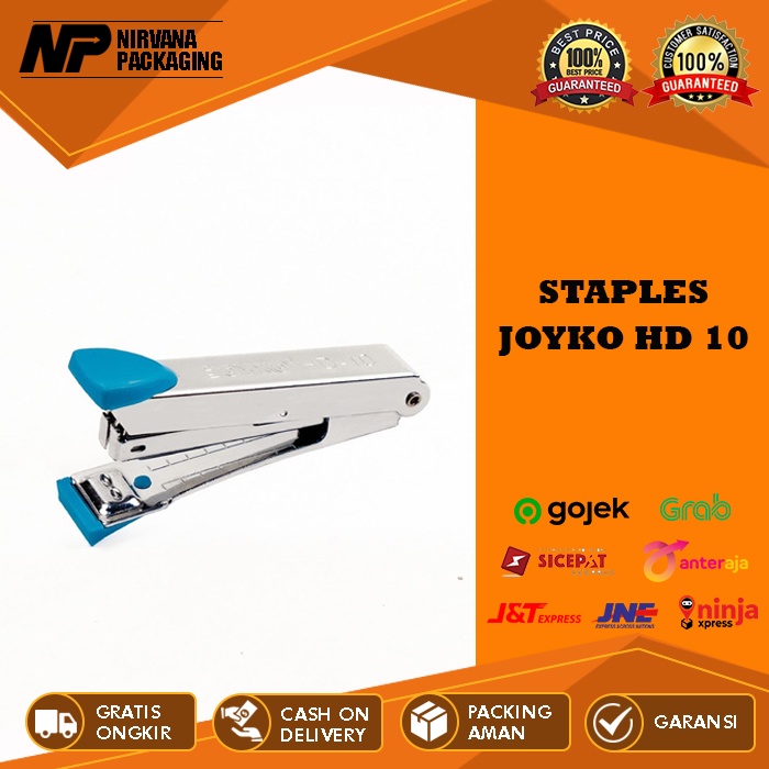 Jual STAPLES STAPLER JOYKO HD 10 HD10 STEPLER STEPLES HEKTER JEPRETAN CEKREKAN Shopee Indonesia