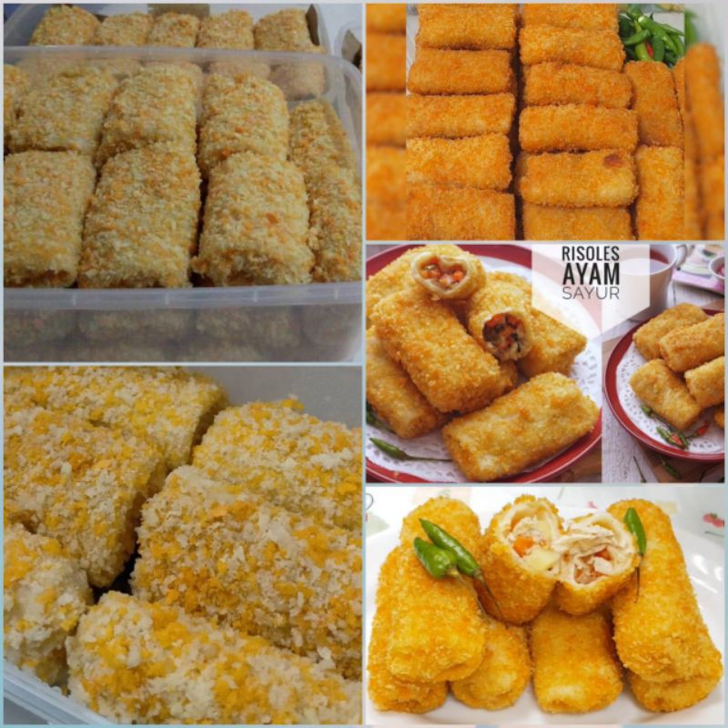 Jual Risoles Homemade isi 5 pcs Halal | Shopee Indonesia