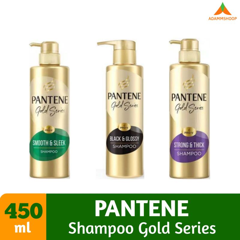 Jual Pantene Shampoo Gold Series 450mL Shopee Indonesia