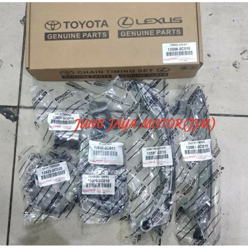 Jual Timing Chain Kit Atau Rantai Keteng Set Toyota Kijang Innova 2005 ...
