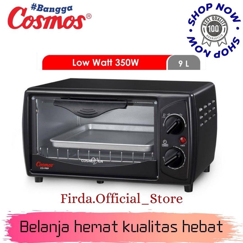 Jual COSMOS OVEN 9 LITER 350WATT CO-9909B / CO 9909B / CO 9909 B [HITAM ...