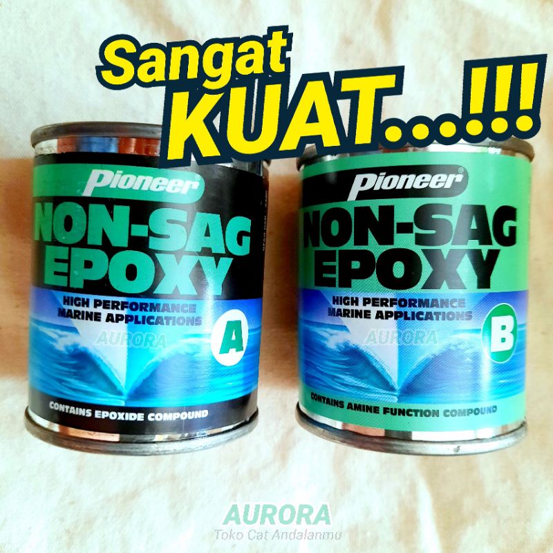 Jual Lem Non Sag Epoxy Pioneer Bisa Untuk Tambal Tangki Logam Plastik