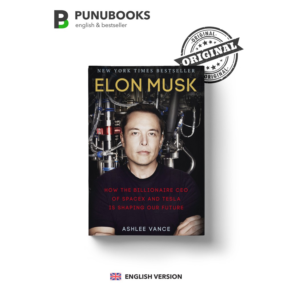 Jual Elon Musk Book By Ashlee Vance | Shopee Indonesia