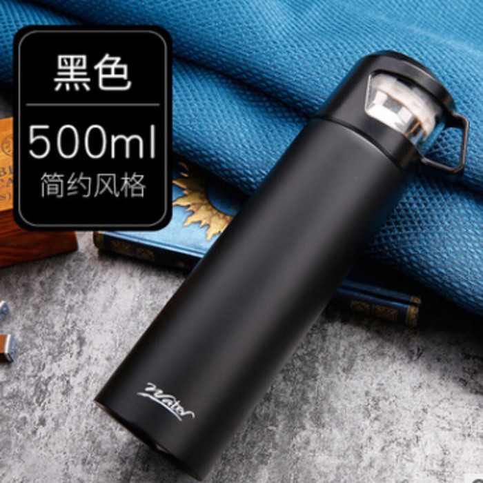 Jual Botol Thermos Cup Head 500ml Tutup Gelas | Shopee Indonesia
