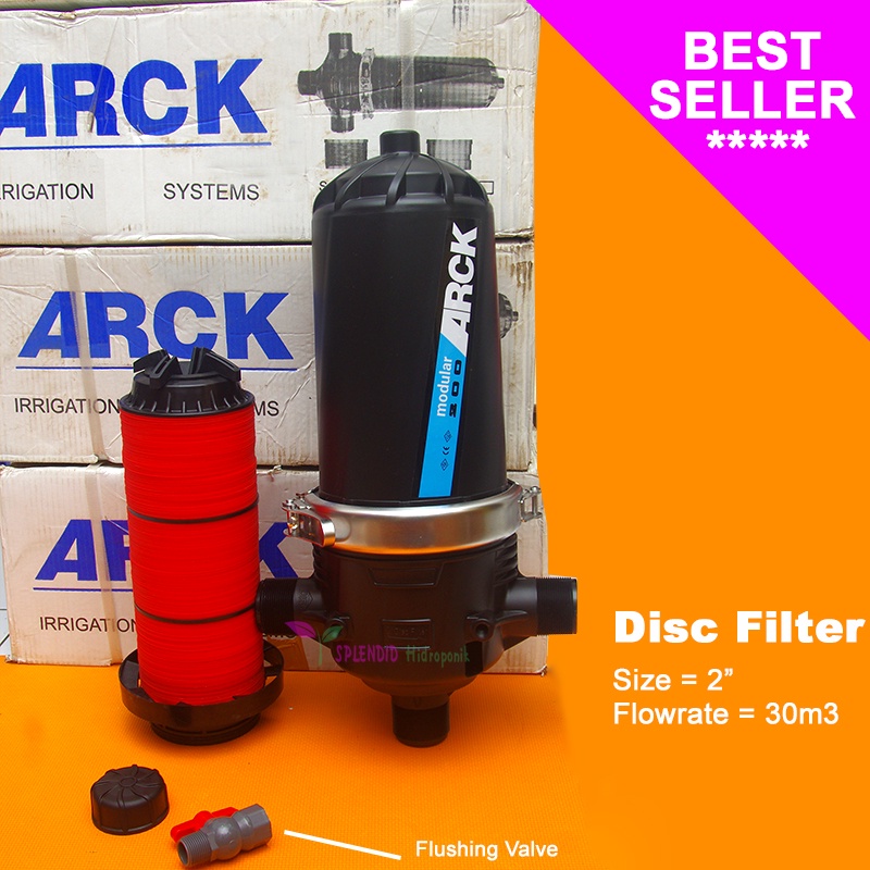 Jual Disc Filter ARCK 2 inch Flowrate 30m3/Liter | Shopee Indonesia