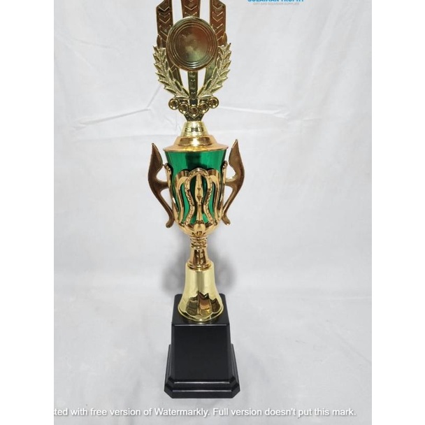 Jual Piala Murah 02 Satuan Merah Atau Hijau Dan Tulisan Logo Pita Nami Hijau Seperti Foto 8972