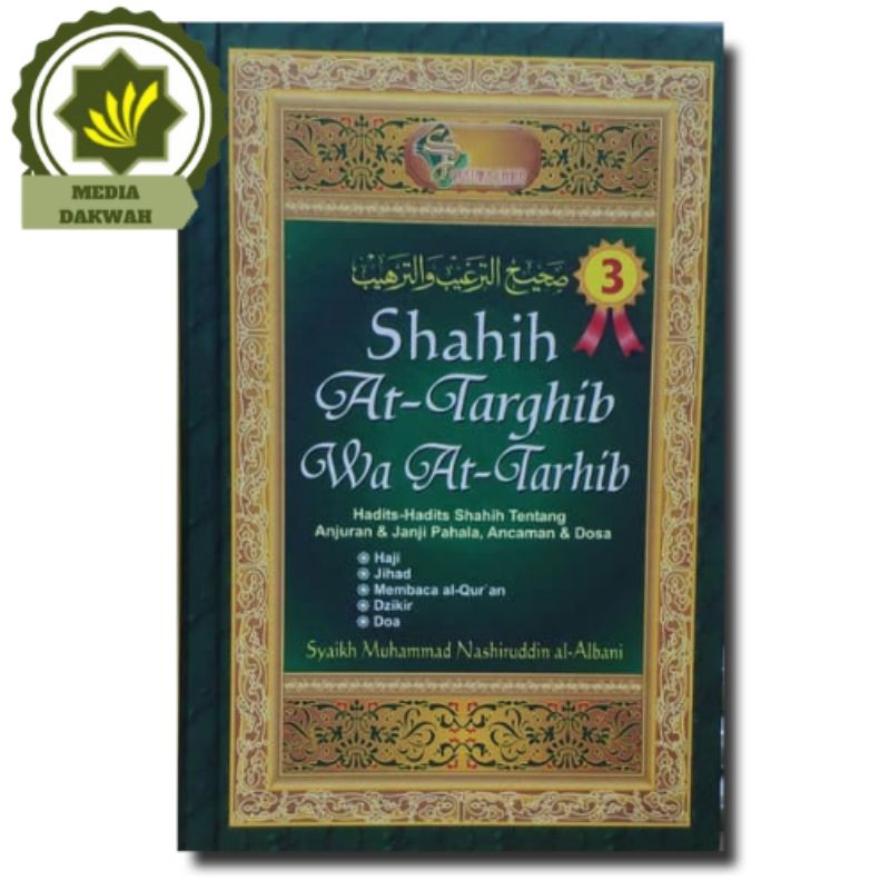 Jual Buku Shahih At Targhib Wa At Tarhib Jilid 3 Hadits Hadist Tentang ...