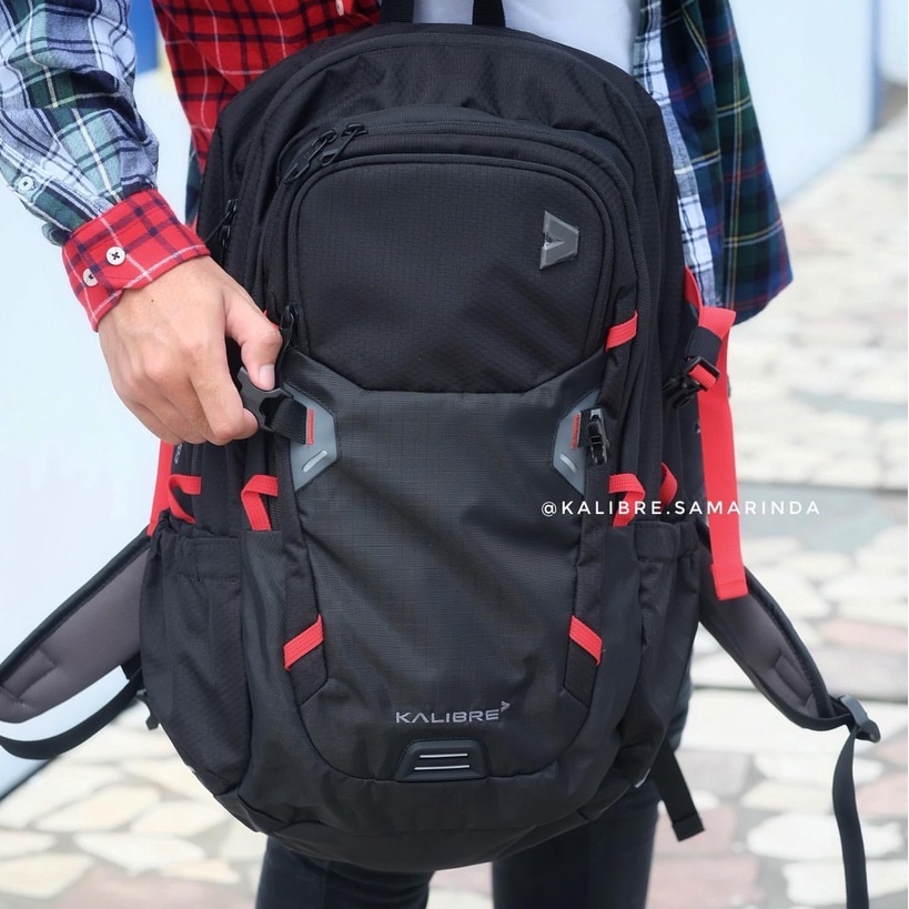 Jual TAS RANSEL KALIBR BACKPACK CORVUS 25L - 911439 000 BLACK BEST ...