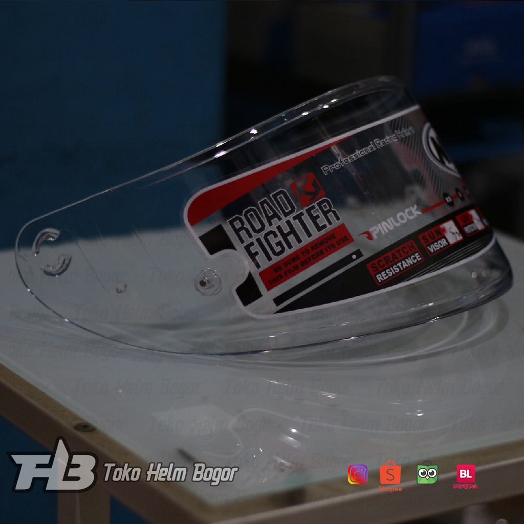 Jual Visor NHK GPR Tech warna CLEAR Shopee Indonesia