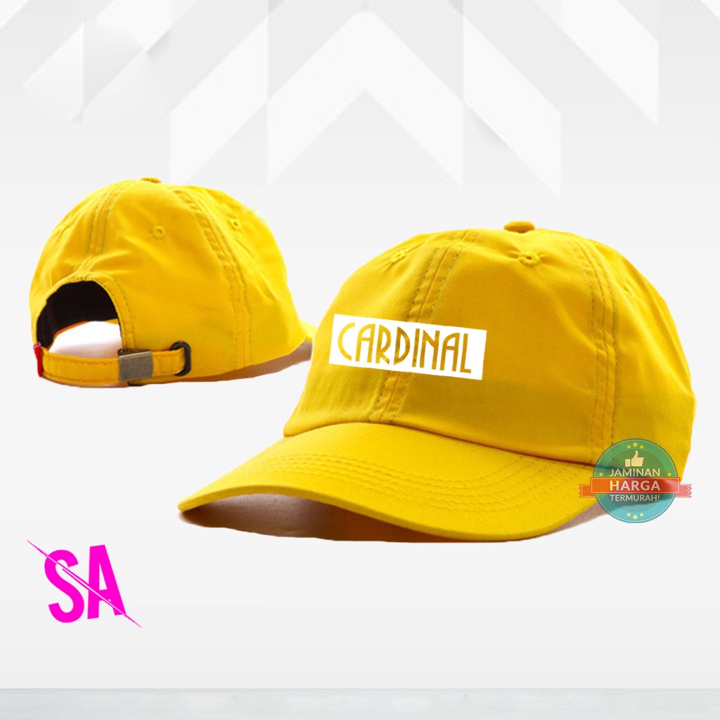 Jual TOPI BESBOLL CARDINAL PUTIH - PREMIUM | Shopee Indonesia