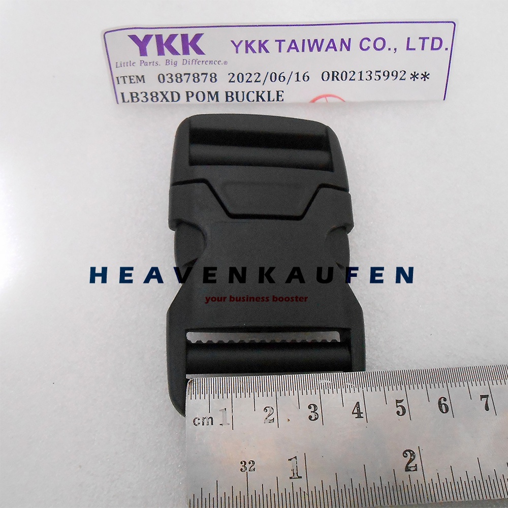 Jual Buckle Slop Kunci Sodok YKK 3,8 cm Poly Acetal POM Kuat Bagus High ...