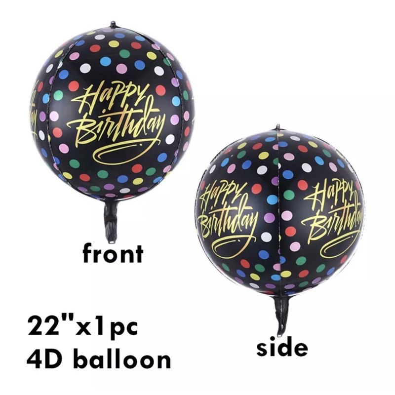 Jual BALON 4D HAPPY BIRTHDAY DISCO | Shopee Indonesia