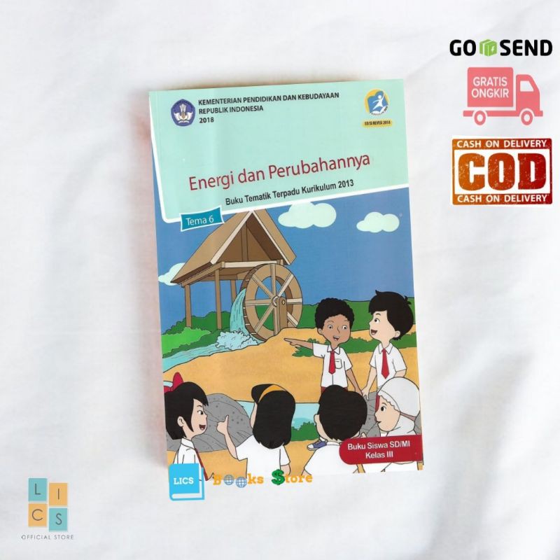 Jual Buku SD Kelas 3 Tema 6 Revisi 2017 Revisi 2018 Kurikulum 2013 ...