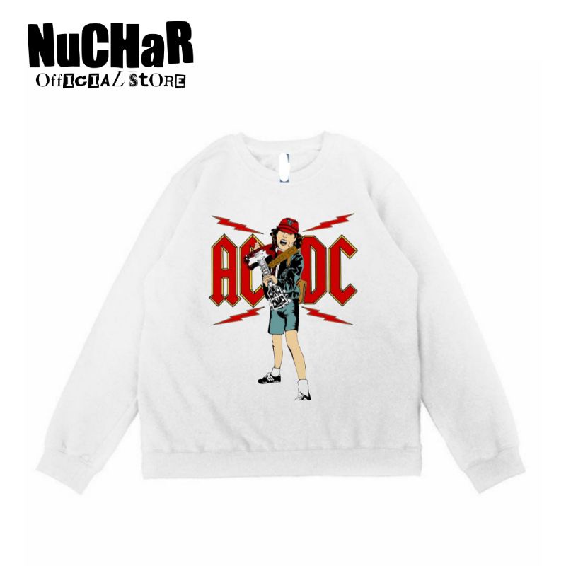 Jual CREWNECK SWEATER ACDC - BAND METAL ROCK SWEATSHIRT JACKET ...