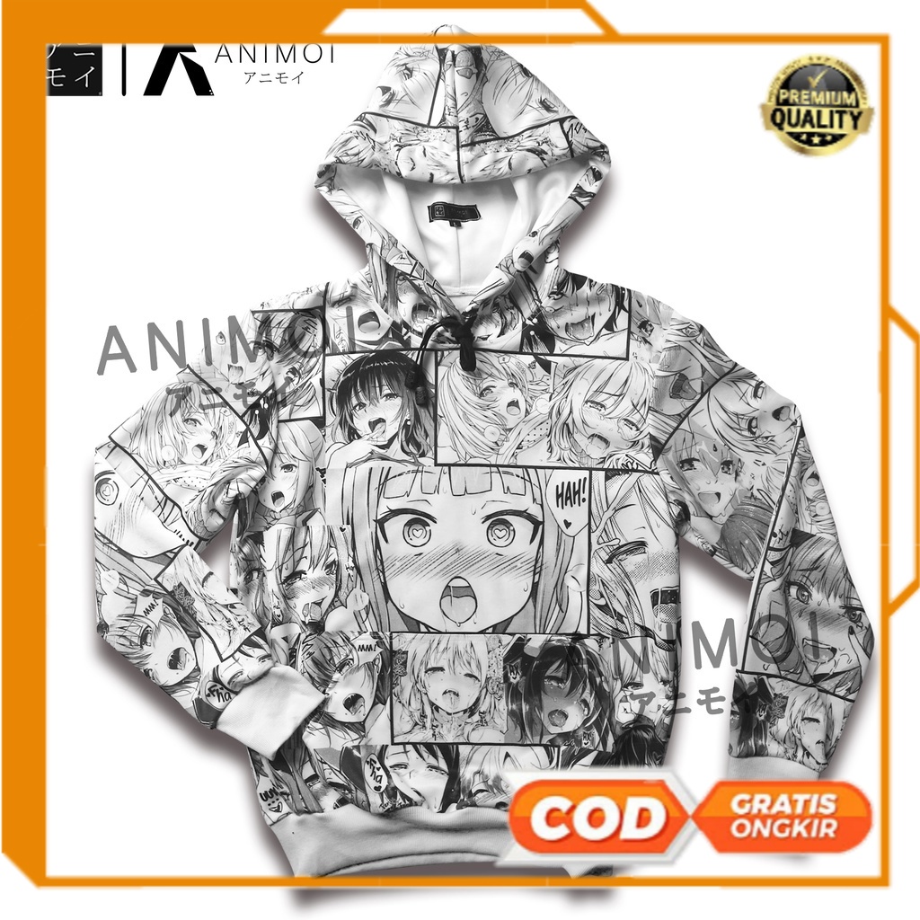 Ahegao hoodie clearance shopee