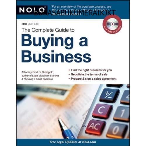 Jual Buku - The Complete Guide To Buying A Business, 3rd Edition ...