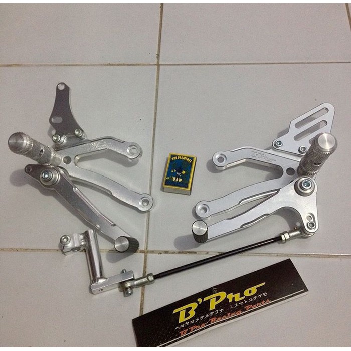 Jual footstep underbone BPRO RACING GEN 1 GEN 2 tipe double disc disk ...