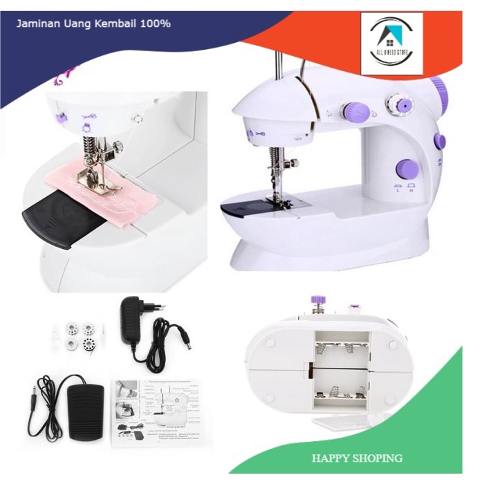 Jual MESIN JAHIT PORTABLE ( mini portable sew machine ) Shopee Indonesia