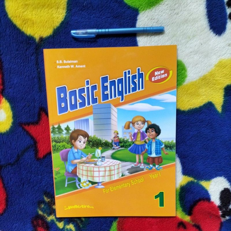 Jual ORIGINAL BUKU BAHASA INGGRIS BASIC ENGLISH KELAS 1 SD | Shopee ...