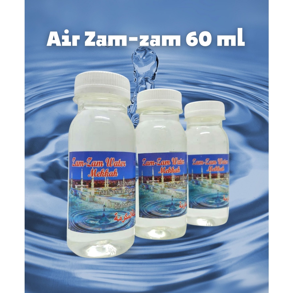 Jual Air Zam Zam 60 Ml Shopee Indonesia 1941