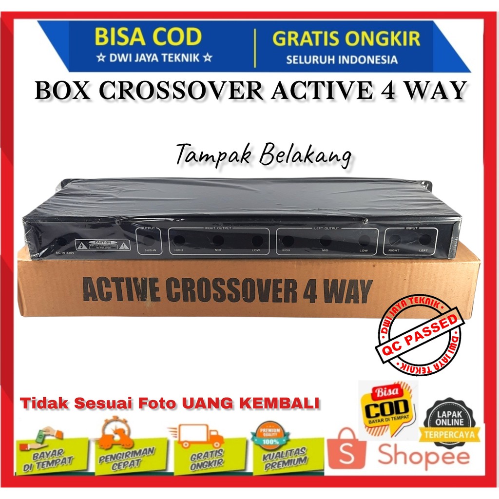 Jual BOX CROSSOVER AKTIVE 4 WAY box krosever aktif 4 way VECTRA ...
