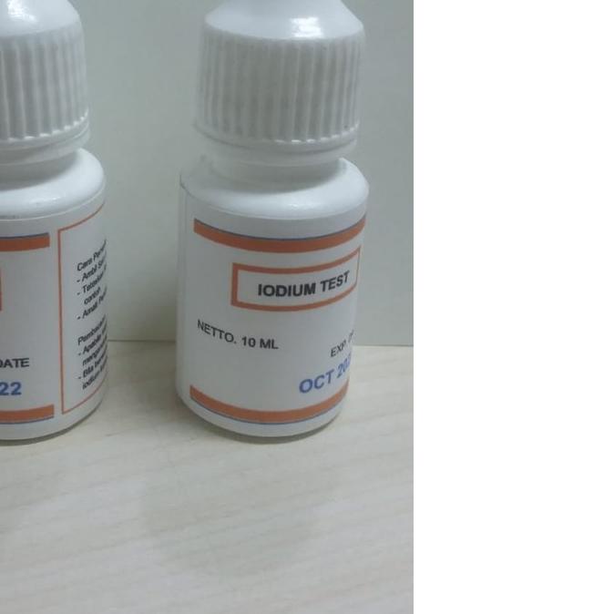 Jual Test Kit Yodium Et Iodine Testkit Teskit Untuk Tes Iodium