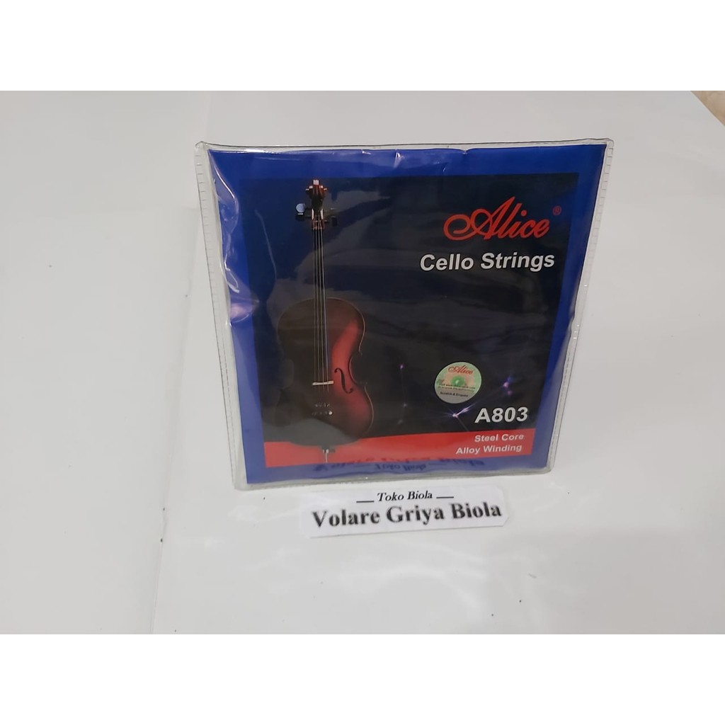 Jual Senar Cello Alica a803 set 3/4-4/4 | Shopee Indonesia