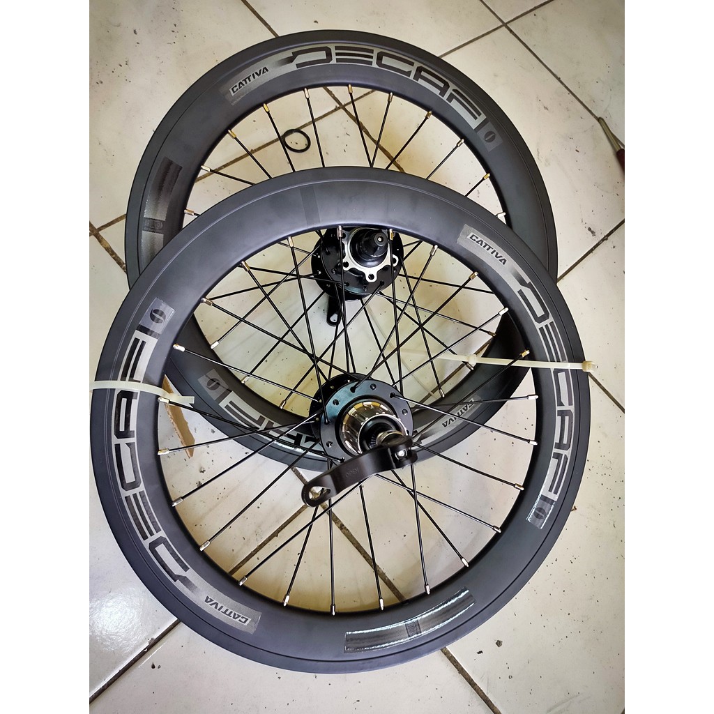 Wheelset decaf 16 clearance inch