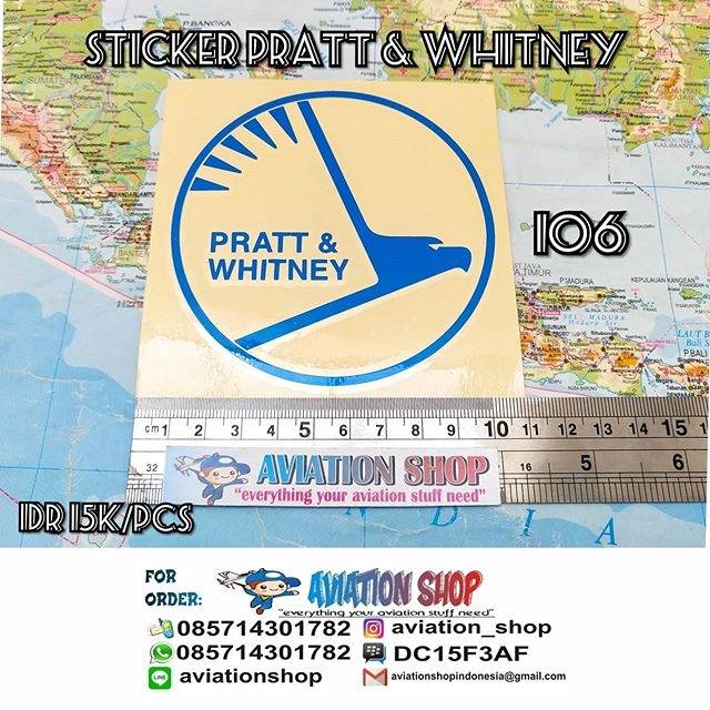 Jual Sticker stiker Pratt & Whitney | Shopee Indonesia