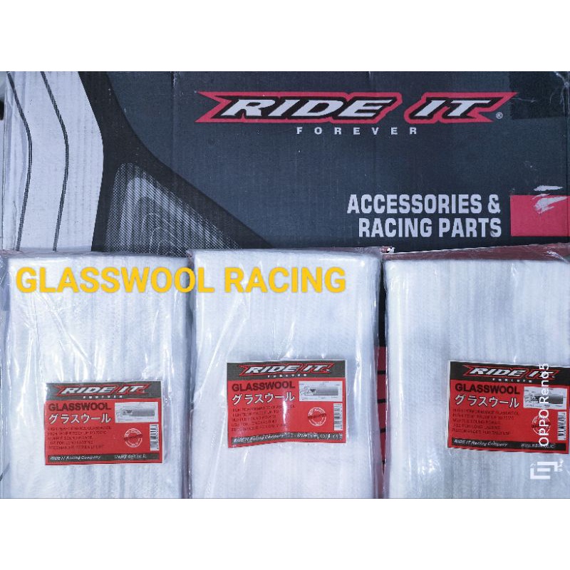 Jual Glasswool Ride IT Forever Accessories & Racing Part | Shopee Indonesia
