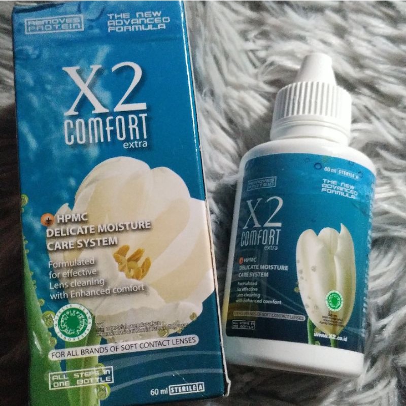 Jual Cairan Softlens X2 60 ML Original Murah | Shopee Indonesia